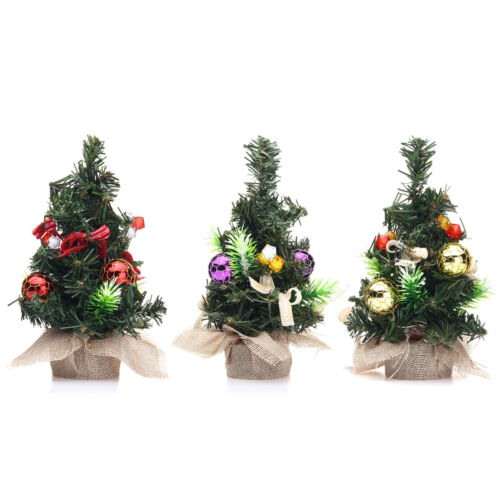 Mini Christmas Tree Xmas Craft Decor Ornament Gift Home Decoration