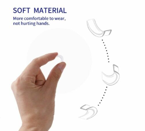 8 Pcs Ring Size Adjuster Invisible Clear Ring Sizer Jewelry Fit Reducer Guard