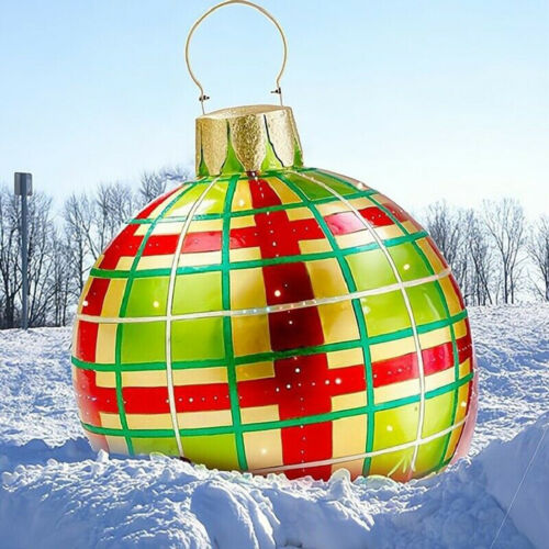 Christmas Inflatable Ball 60cm Home Decoration Balloon Outdoor Props Xmas Gifts