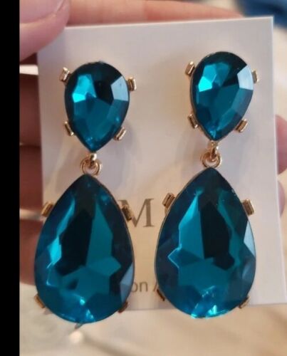 Water Crystal Drop Earrings Vintage Wedding Jewelry For Women Fashion