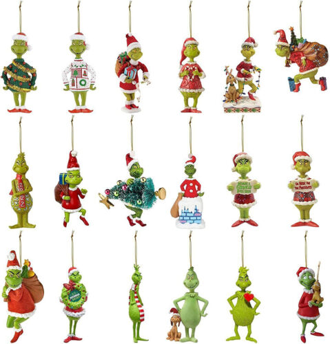 Merry Christmas Ornaments Xmas Tree Hanging Decoration Figure