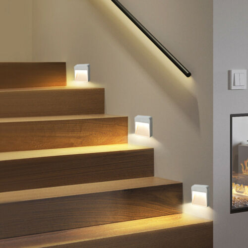 LED Motion Sensor Lights Wireless Night Light Battery Cabinet Stair Lamp