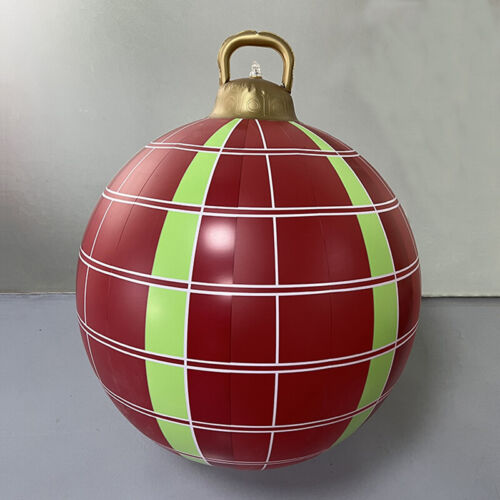 Christmas Inflatable Ball 60cm Home Decoration Balloon Outdoor Props Xmas Gifts