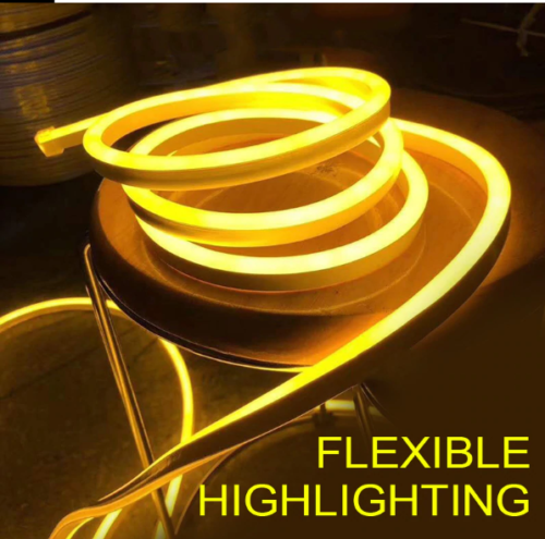 12V Flexible LED Strip Waterproof Sign Neon Lights Silicone Tube 1M 2M 3M 5M USA