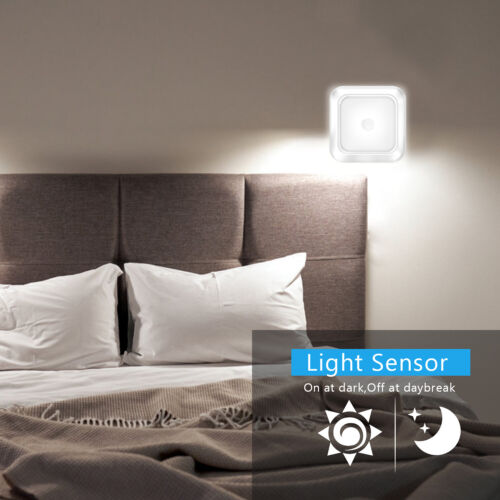 LED Motion Sensor Lights Wireless Night Light Battery Cabinet Stair Lamp