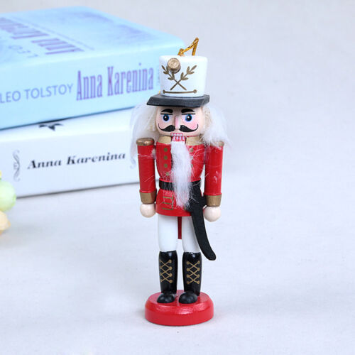 Christmas Nutcrackers Soldier Wooden Hanging Model Xmas Ornaments