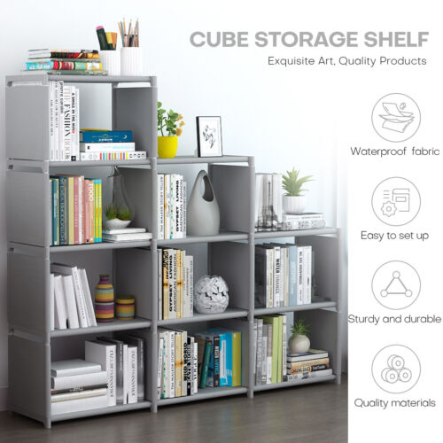 Bookshelf Cube Storage Shelf Rack Organizer Bookcase