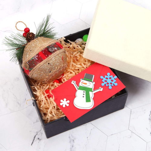 8 Pack Christmas Tree Ornaments Rustic Christmas Tree Ball Ornaments