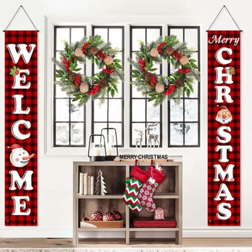 40CM Christmas Wreath for Front Door Pine Cone Wreath Garland