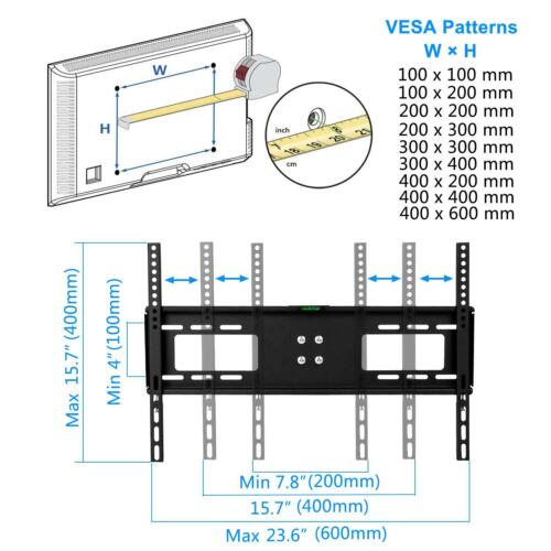 Universal TV Stand with Mount Pedestal Base for 32" - 55"