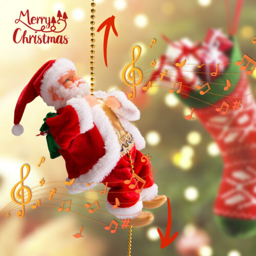 Rope Climbing Santa Claus Musical Toys