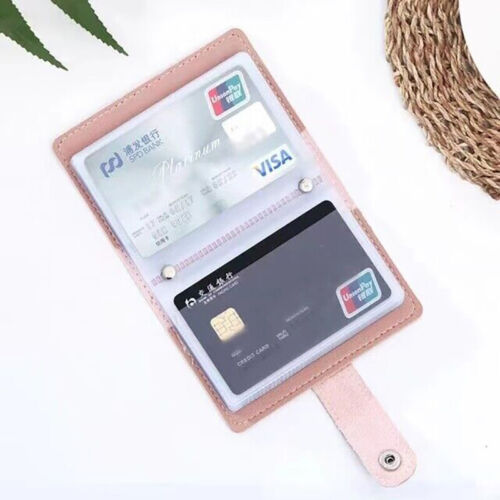 RFID Blocking ID Credit Card Holder 26 Cards Slim PU Leather Pocker Case Wallet