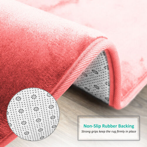 Luxurious Absorbent Soft Memory Foam Bath Mat Bathroom Shower Rug