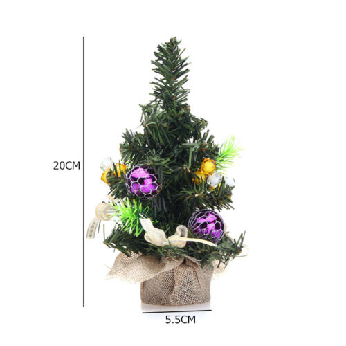 Mini Christmas Tree Xmas Craft Decor Ornament Gift Home Decoration