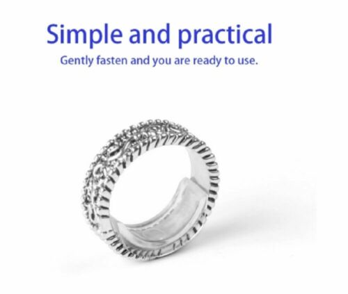 8 Pcs Ring Size Adjuster Invisible Clear Ring Sizer Jewelry Fit Reducer Guard