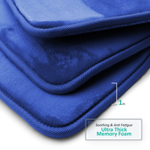 Luxurious Absorbent Soft Memory Foam Bath Mat Bathroom Shower Rug