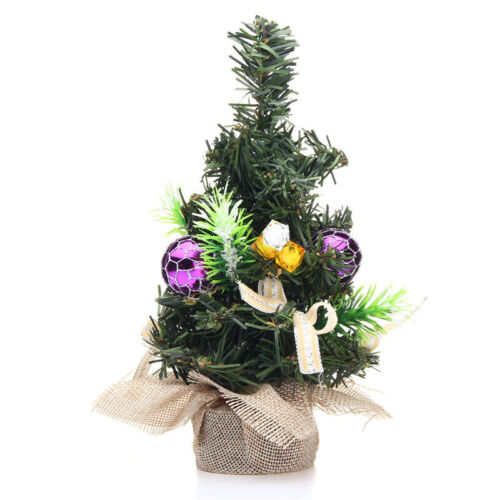 Mini Christmas Tree Xmas Craft Decor Ornament Gift Home Decoration
